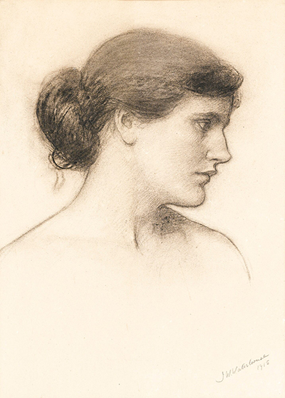 Head Study, Probably for a Tale from the Decameron